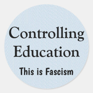 Adesivo Controlar a Educação