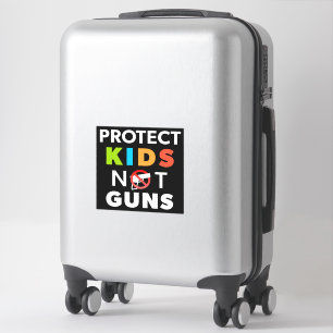 Adesivo Controle de Armas - Proteja Crianças Não Contra