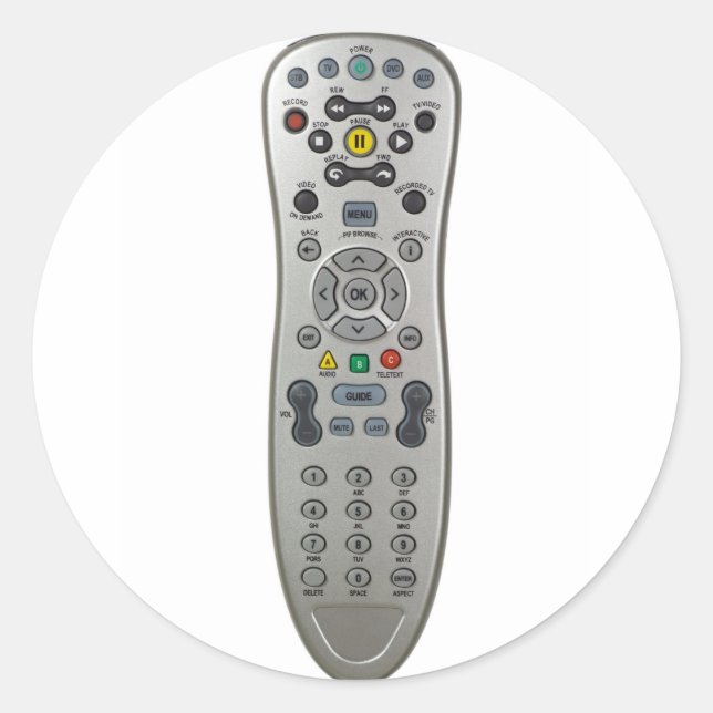 Adesivo Controle remoto (Frente)