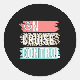 Adesivo Controlo Das Férias De Verão Engraçadas Pelo Leopa