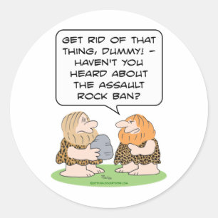 Adesivo controlo de armas contra rochas