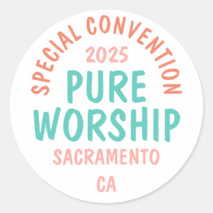 Adesivo Convenção Especial de 2025   JW