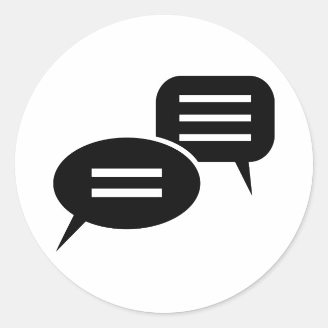 Adesivo Conversa (Frente)