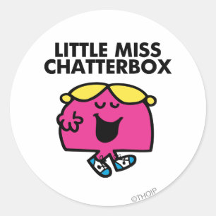 Adesivo Conversa com senhorita pequena Chatterbox