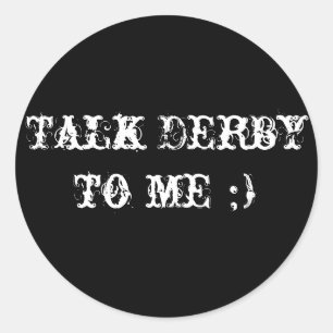 Adesivo Conversa Derby a mim;)