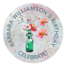 Convite de aniversário Amigo Especial Floral