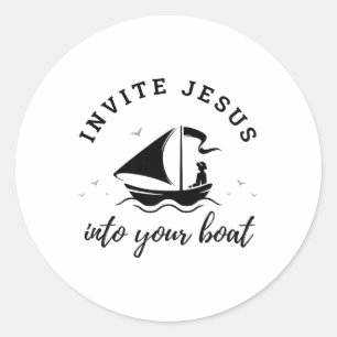 Adesivo Convite Premium Para O Barco, Bíblia Bonita Chris