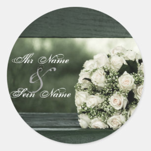 Adesivo Convites de Casamento Elegantes