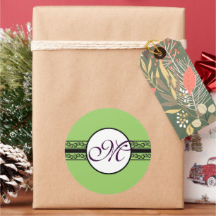 Adesivo Convites e presentes para Casamento Monograma