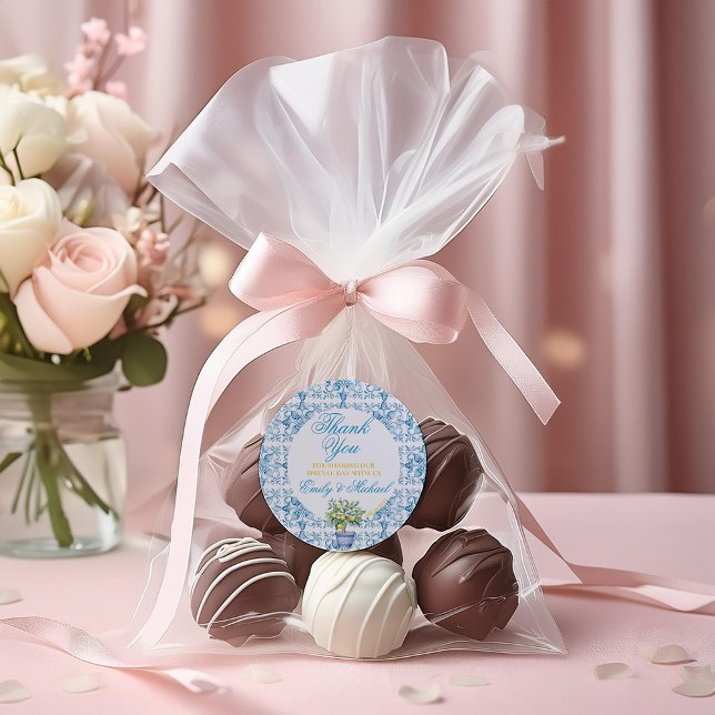 Adesivo Convocação para o Casamento do Mediterrâneo Lemon  (Criador carregado)