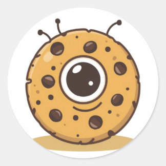 Adesivo Cookie Alien – Arte de Sobremesa Divertida e Fofa