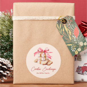 Adesivo Cookie Exchange Gingerpão Blush