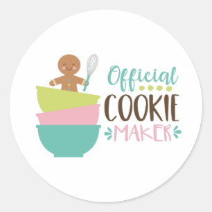Adesivo Cookie Maker Oficial