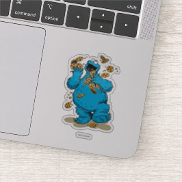 Adesivo Cookie Monster Crazy Cookies