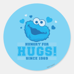 Adesivo Cookie Monster Hugs