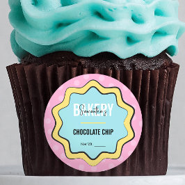 Adesivo Cookies de cozinha de pastelaria com nostalgia e m