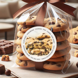 Adesivo Cookies de Fotografias Personalizadas da Panificaç