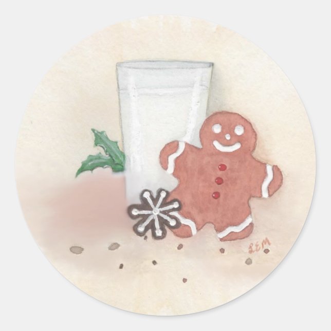 Adesivo Cookies de Natal (Frente)