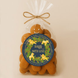 Adesivo Cookies De Natal Personalizados