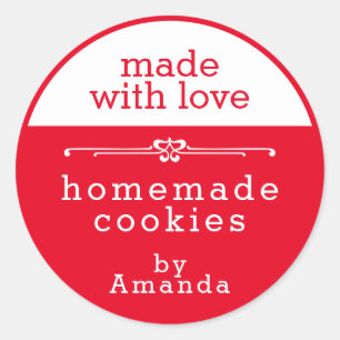 Adesivo Cookies de Produtos de Casamento