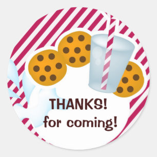 Adesivo Cookies e vinhetas de leite