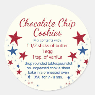 Adesivo Cookies em um Jar Topper