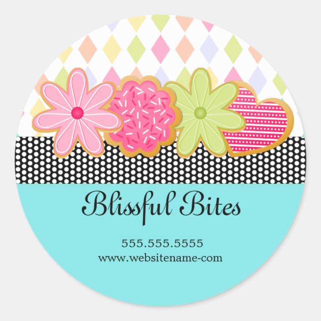 Adesivo Cookies Festivos (Frente)