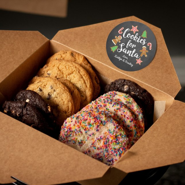 Adesivo Cookies Para Papais noeis (Criador carregado)
