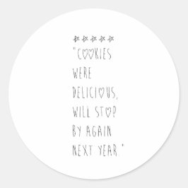 Adesivo Cookies were delicious