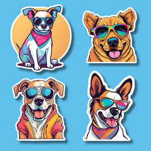 Adesivo Cool Pups Conjunto Impermeável
