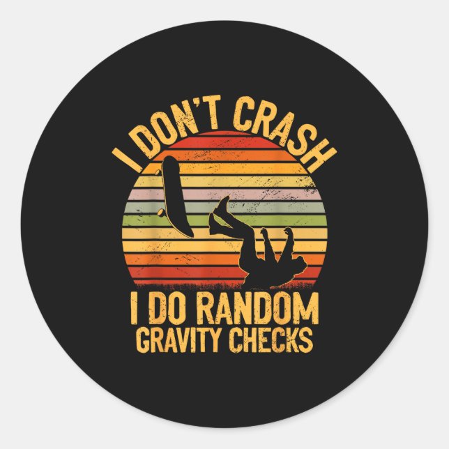 Adesivo Cool Skateboarding Lover Men Women Kids Skater Ska (Frente)