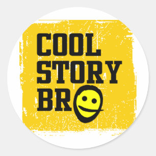 Adesivo Cool Story Bro