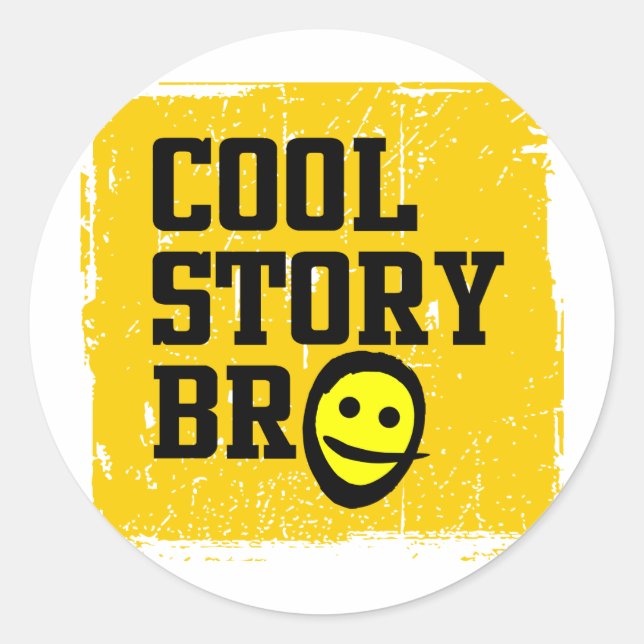 Adesivo Cool Story Bro (Frente)
