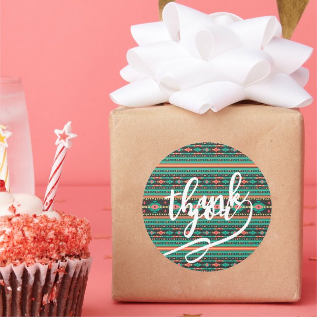 Adesivo Cool tribal ethnic geometric pattern (Festa)