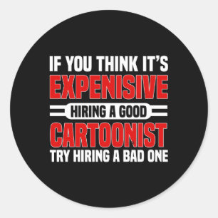 Adesivo Coonist Comic Book Illustrator Animator Cooning