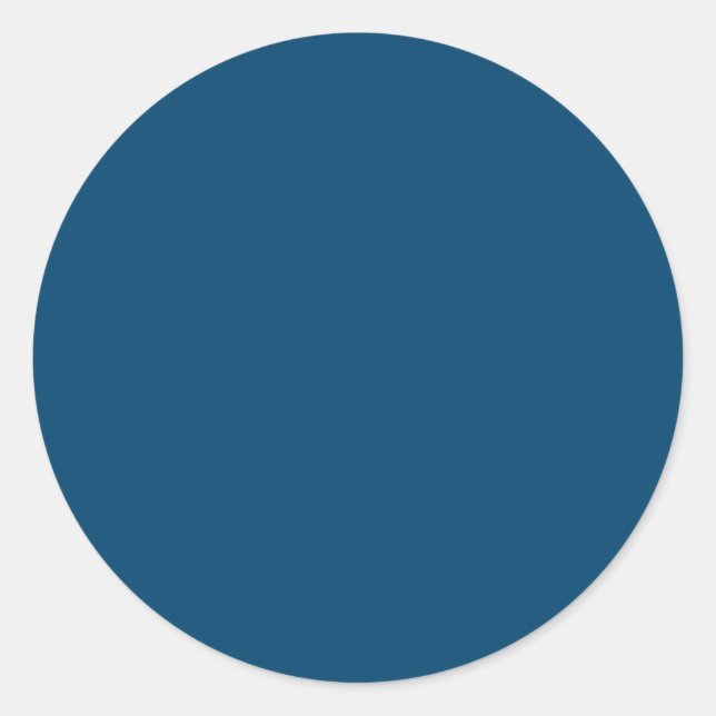 Adesivo Coordenada de Cores Clássicas Azul Imperial Escura (Frente)