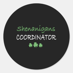 Adesivo Coordenador Shenanigans