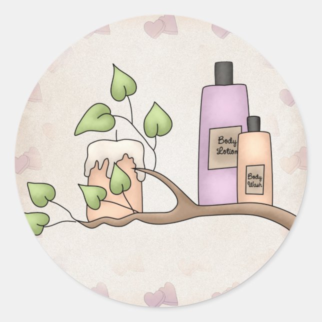 Adesivo Coordenando os selos do envelope do Chá de panela (Frente)