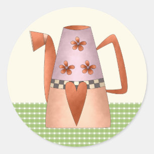 Adesivo Coordenando os selos do envelope do Chá de panela