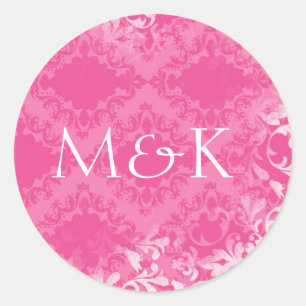 Adesivo Coordenar selos de envelopes {Petal rosa}