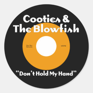 Adesivo Cooties & a laranja do Blowfish