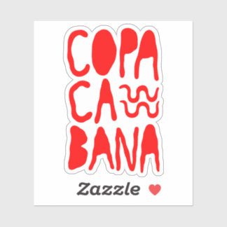 Adesivo Copacabana Beach