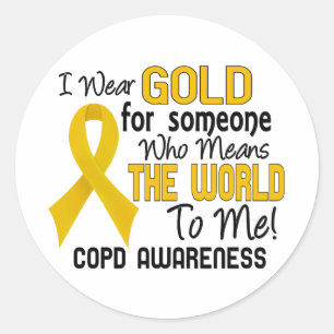 Adesivo COPD significa-me o mundo 2