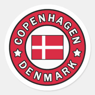 Adesivo Copenhaga Dinamarca