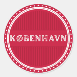 Adesivo Copenhagen City Pride Emblem – Danish Identity