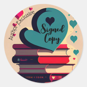 Adesivo Cópia assinada Exclusiva do Autor