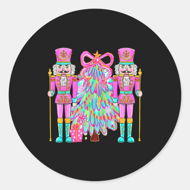 Adesivo Coquette Christmas Tree Nk Nutcrackers Xmas Women  (Frente)