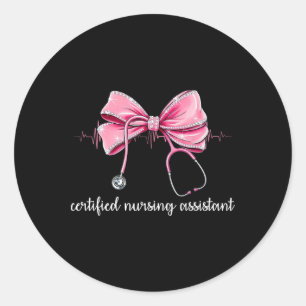 Adesivo Coquette de Estetoscópio Cna de Enfermagem de Ista