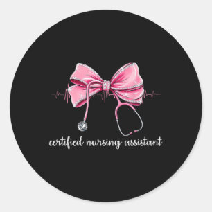 Adesivo Coquette de Estetoscópio Cna de Enfermagem de Ista