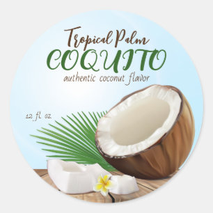 Adesivo Coquito Coco Tropical